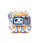 電子レンジ宇宙人 ディンドン（個別スタンプ：6）
