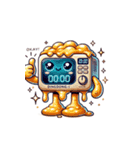 電子レンジ宇宙人 ディンドン（個別スタンプ：12）