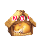 まったりハムスターのあいさつ（個別スタンプ：7）