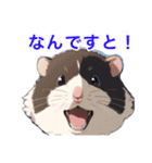 まったりハムスターのあいさつ（個別スタンプ：13）