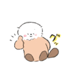ゆるかわいいらっこさんスタンプ（個別スタンプ：4）