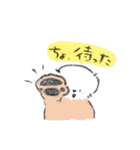 ゆるかわいいらっこさんスタンプ（個別スタンプ：8）