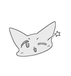 だめそうなねこ(表情)2（個別スタンプ：1）