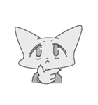 だめそうなねこ(表情)2（個別スタンプ：12）