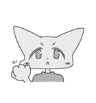 だめそうなねこ(表情)2（個別スタンプ：15）