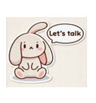 ブラブラのうさぎのスタンプ@SFW（個別スタンプ：4）