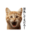 彼氏(夫)を束縛したいメンヘラ子猫ミーム（個別スタンプ：24）