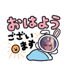 かわいい女性のスタンプ@7（個別スタンプ：3）