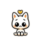 日常で使えるふわふわキャラ（個別スタンプ：4）