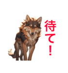 オオカミ先輩のお言葉（個別スタンプ：8）