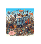 鉄道警備会社®︎PROTECTION4（個別スタンプ：12）