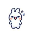 日常使用ふわふわキャラクター（個別スタンプ：4）