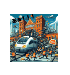 鉄道警備会社®︎PROTECTION6（個別スタンプ：8）