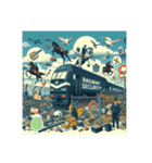 鉄道警備会社®︎PROTECTION6（個別スタンプ：10）
