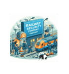 鉄道警備会社®︎PROTECTION6（個別スタンプ：16）