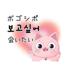 にゃんでも韓国語（個別スタンプ：8）