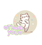 あいさつ得意なルンルンねこ 1（個別スタンプ：11）