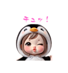 ペンちゃん part 1（個別スタンプ：1）