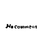 使いやすい言葉を筆で3（個別スタンプ：6）