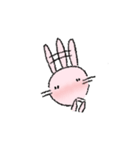 ピンクなうさぎ（日常）（個別スタンプ：7）
