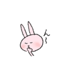 ピンクなうさぎ（日常）（個別スタンプ：16）