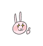 ピンクなうさぎ（日常）（個別スタンプ：27）
