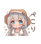 ゆるふわワンピース女子の日常 02（個別スタンプ：29）