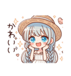 ゆるふわワンピース女子の日常 02（個別スタンプ：36）