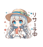 ゆるふわワンピース女子の日常 02（個別スタンプ：40）