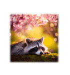 さくら日和の動物たち（個別スタンプ：4）