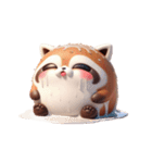日本のアライグマ犬 やる気ゼロ（個別スタンプ：2）