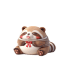 日本のアライグマ犬 やる気ゼロ（個別スタンプ：9）