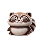 日本のアライグマ犬 やる気ゼロ（個別スタンプ：10）