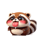 日本のアライグマ犬 やる気ゼロ（個別スタンプ：30）