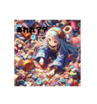 手芸少女2（個別スタンプ：4）
