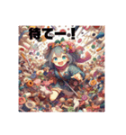 手芸少女2（個別スタンプ：8）