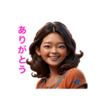 藤井夫妻のあったかい笑顔（個別スタンプ：2）