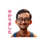 藤井夫妻のあったかい笑顔（個別スタンプ：5）