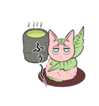 仲良しさんに送るオモロ可愛いアニマル団子（個別スタンプ：9）