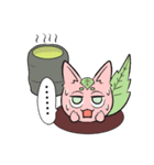 仲良しさんに送るオモロ可愛いアニマル団子（個別スタンプ：10）