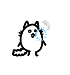楽にかいた猫（個別スタンプ：15）