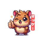 くわらびあいさつスタンプ（個別スタンプ：2）