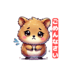 くわらびあいさつスタンプ（個別スタンプ：6）