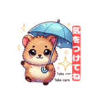 くわらびあいさつスタンプ（個別スタンプ：13）