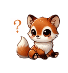 お狐さんはのほほんと（個別スタンプ：15）