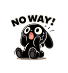 ウサギに肉球はありません（個別スタンプ：11）