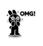 ウサギに肉球はありません（個別スタンプ：21）
