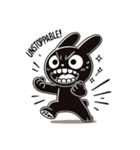 ウサギに肉球はありません（個別スタンプ：38）