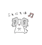 思いやりのパピヨン｜日常（個別スタンプ：2）
