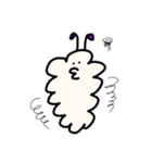 ゆるい雲の生き物（個別スタンプ：3）